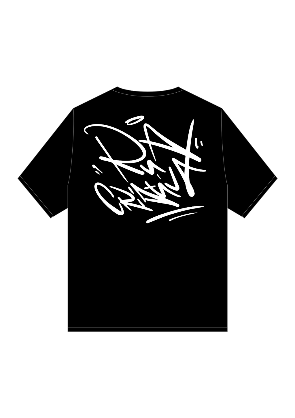 Tshirt Oversized "Graffiti" Rua Criativa