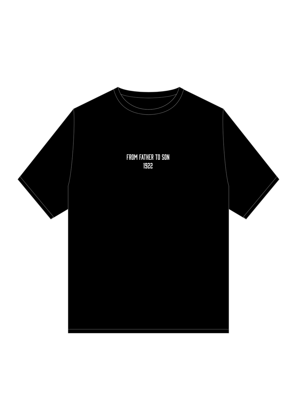 Tshirt Regular “From Father to Son – 1922”