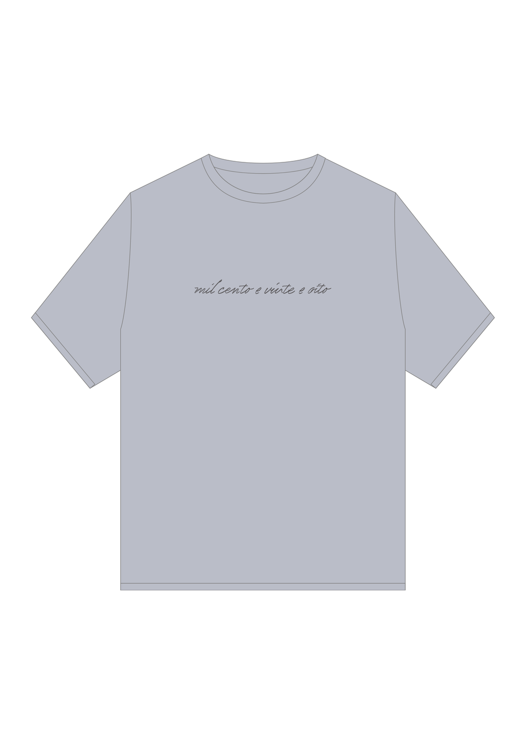 T-shirt Regular “Mil Cento e Vinte e Ouito”