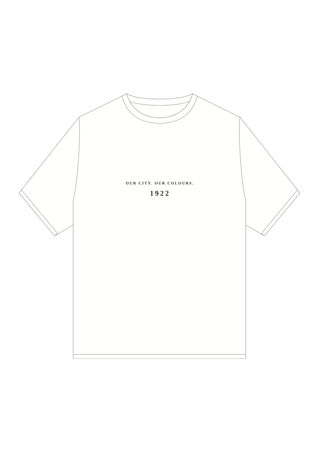 T-shirt Regular “T-shirt Our City Our Colours. ”