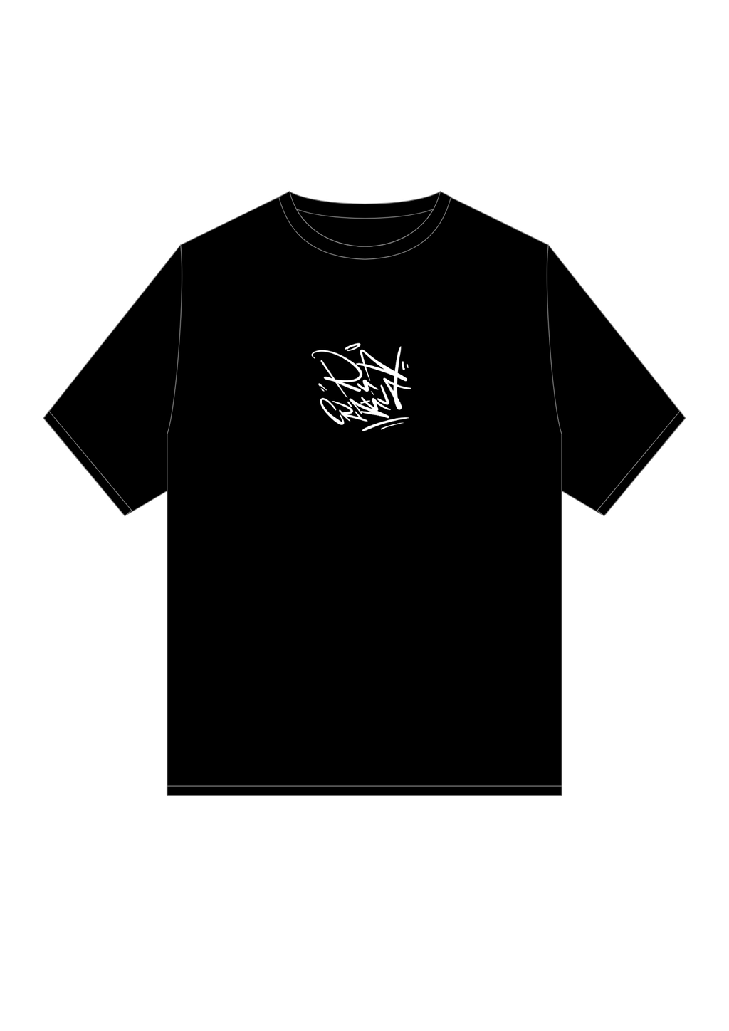 Tshirt Oversized "Graffiti" Rua Criativa